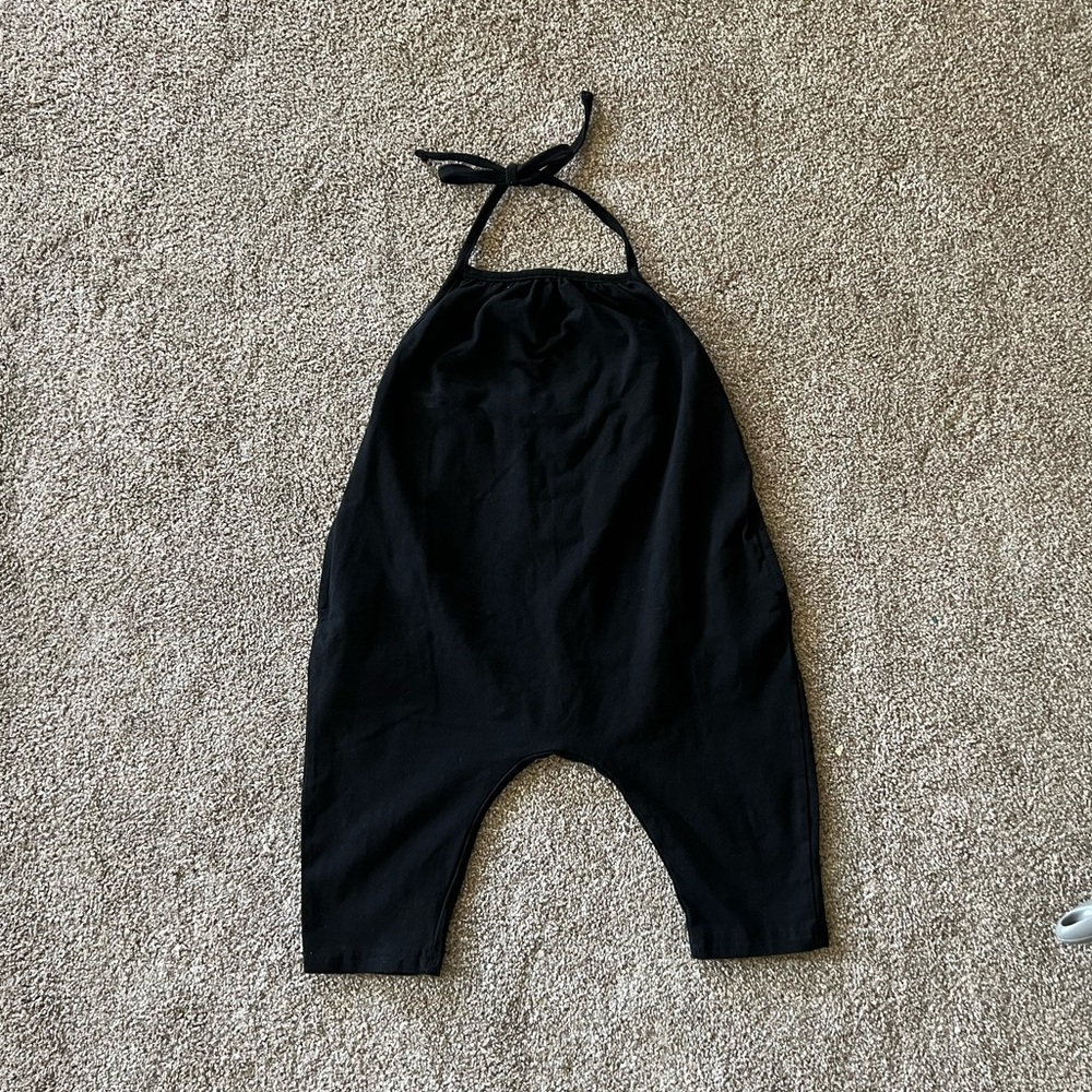 Toddler Girl No Brand Black Jumpsuit 3T